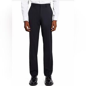 Theory Classic Men's Professional Preppy Black Dress Trousers (Waist 34”) NWOT